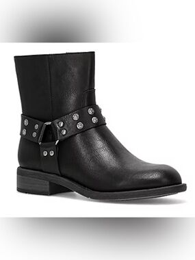 Frye and Co. Womens Conley Stacked Heel Booties